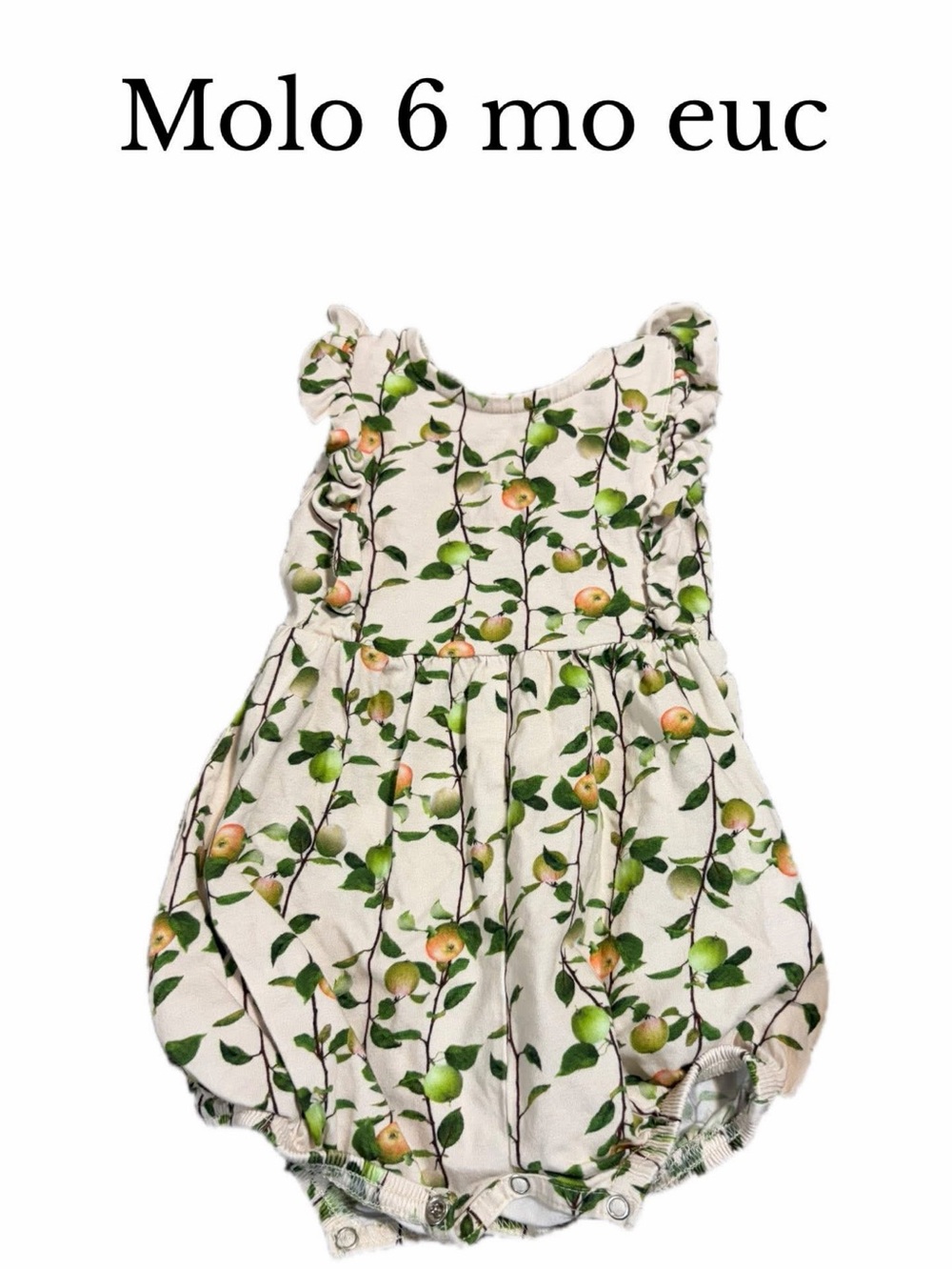 Molo 6 month citrus romper